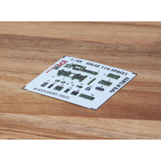 Eduard 3DL48114 1/48 A6M2-N Rufe SPACE 3D Decal for Aircraft Space