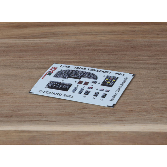 Eduard 3DL48120 1/48 PV-1 SPACE 3D Decal for Aircraft Space