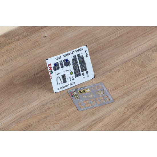 Eduard 3DL48132 1/48 A-10C SPACE 3D Decal for Aircraft Space