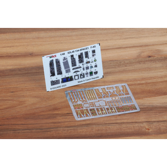 Eduard 3DL48134 1/48 F-4G SPACE 3D Decal for Aircraft Space