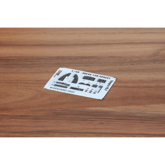 Eduard 3DL48138 1/48 Vampire FB.9 SPACE 3D Decal for Aircraft Space