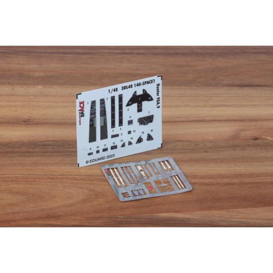 Eduard 3DL48140 1/48 Hunter FGA.9 SPACE 3D Decal for Aircraft Space