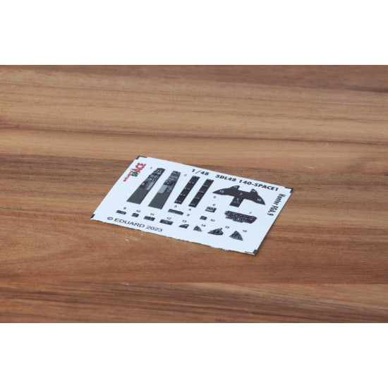 Eduard 3DL48140 1/48 Hunter FGA.9 SPACE 3D Decal for Aircraft Space