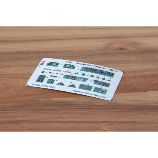 Eduard 3DL48148 1/48 Mi-17 SPACE 3D Decal for Aircraft Space