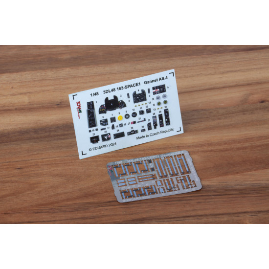 Eduard 3DL48163 1/48 Gannet AS.4 SPACE 3D Decal for Aircraft Space