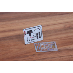 Eduard 3DL48184 1/48 SMB-2 Super Mystere Israeli AF SPACE 3D Decal for Aircraft Space
