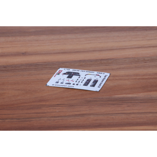 Eduard 3DL48184 1/48 SMB-2 Super Mystere Israeli AF SPACE 3D Decal for Aircraft Space