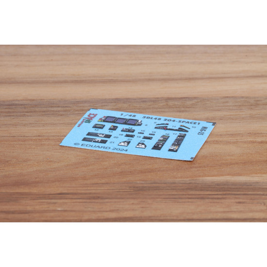 Eduard 3DL48204 1/48 MiG-35 SPACE HOBBY BOSS 3D Decal for Aircraft