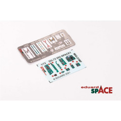 Eduard 3DL72002 1/72 MiG-21MF SPACE 3D Decal for Aircraft Space