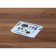 Eduard 3DL72013 1/72 U-2C SPACE 3D Decal for Aircraft Space