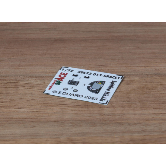 Eduard 3DL72015 1/72 Spitfire Mk.IXc SPACE 3D Decal for Aircraft Space