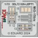 Eduard 3DL72026 1/72 MiG-15bis SPACE 3D Decal for Aircraft Space Eduard 3DL72026 1/72 MiG-15bis SPACE 3D Decal for Aircraft Space