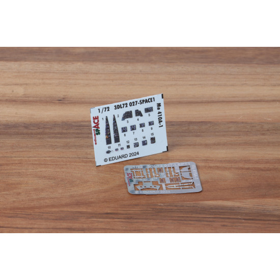 Eduard 3DL72027 1/72 Me 410A-1 SPACE 3D Decal for Aircraft Space