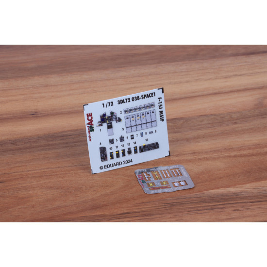 Eduard 3DL72038 1/72 F-15J MSIP SPACE 3D Decal for Aircraft Space