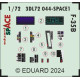 Eduard 3DL72044 1/72 F-35B SPACE 3D Decal for Aircraft Space
