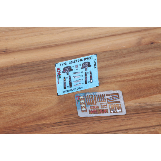 Eduard 3DL72046 1/72 L-39ZA SPACE 3D Decal for Aircraft Space Eduard 3DL72046 1/72 L-39ZA SPACE 3D Decal for Aircraft Space