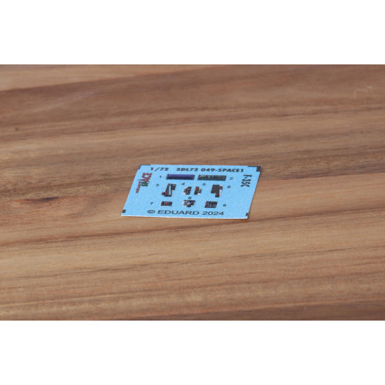 Eduard 3DL72049 1/72 F-35C SPACE 3D Decal for Aircraft Space