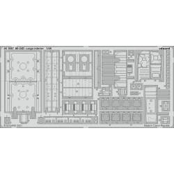 Eduard 481067 1/48 Mi-24D cargo interior Photo-Etched for Aircraft Photo etched set