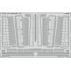 Eduard 481086 1/48 F4F-3 landing flaps Photo-Etched for Aircraft Photo etched set