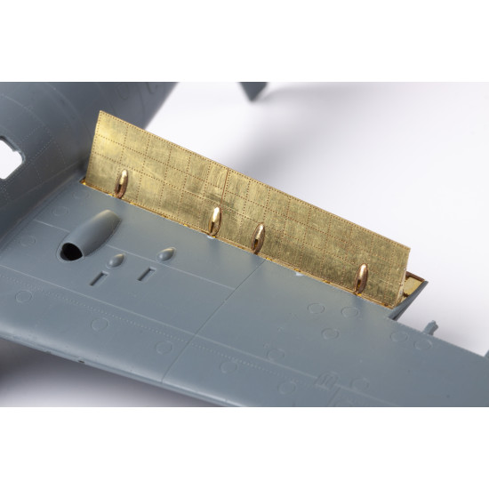 Eduard 481086 1/48 F4F-3 landing flaps Photo-Etched for Aircraft Photo etched set