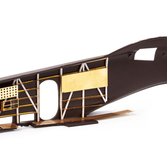 Eduard 481131 1/48 SM.79 rear fuselage interior Photo-Etched for Aircraft Photo etched set Eduard 481131 1/48 SM.79 rear fuselage interior Photo-Etched for Aircraft Photo etched set