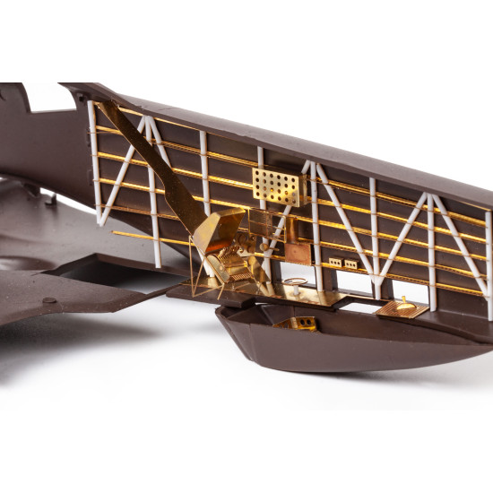 Eduard 481131 1/48 SM.79 rear fuselage interior Photo-Etched for Aircraft Photo etched set Eduard 481131 1/48 SM.79 rear fuselage interior Photo-Etched for Aircraft Photo etched set