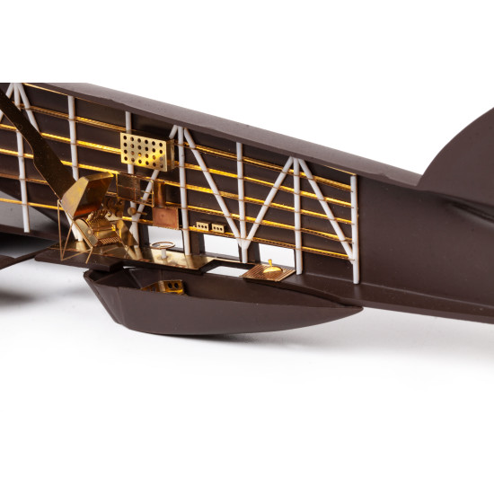 Eduard 481131 1/48 SM.79 rear fuselage interior Photo-Etched for Aircraft Photo etched set Eduard 481131 1/48 SM.79 rear fuselage interior Photo-Etched for Aircraft Photo etched set