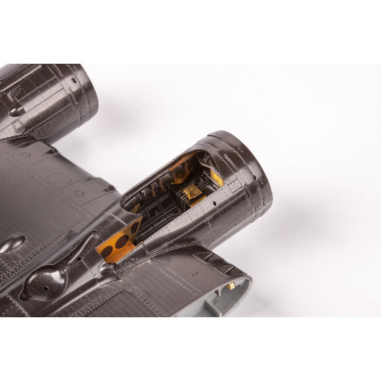 Eduard 481147 1/48 B-17F undercarriage & exterior Photo-Etched for Aircraft