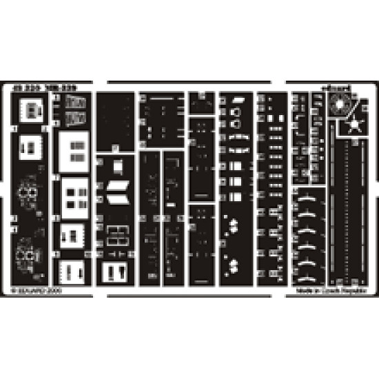 Eduard 48320 1/48 MB-339 Photo-Etched for Aircraft Photo etched set