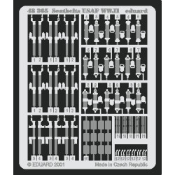 Eduard 48365 1/48 Seatbelts USAF WWII Photo-Etched for Aircraft Photo etched set