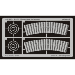 Eduard 48462 1/48 F-4 exhaust Photo-Etched for Aircraft Photo etched set