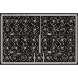 Eduard 48505 1/48 WWI Wheel Wire Discs Photo-Etched for Aircraft Photo etched set