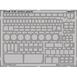 Eduard 48640 1/48 E-2C surface panels Photo-Etched for Aircraft Photo etched set