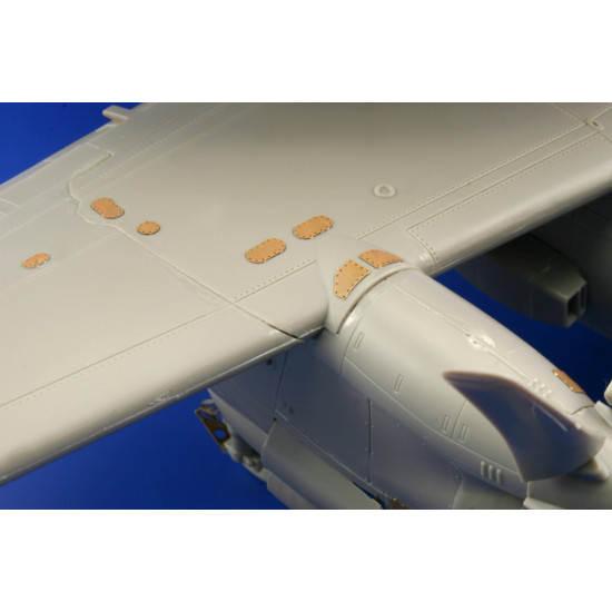 Eduard 48640 1/48 E-2C surface panels Photo-Etched for Aircraft Photo etched set