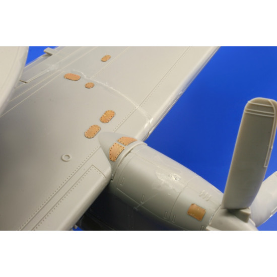 Eduard 48640 1/48 E-2C surface panels Photo-Etched for Aircraft Photo etched set