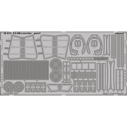 Eduard 48672 1/48 EA-6B exterior Photo-Etched for Aircraft Photo etched set