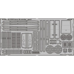 Eduard 48695 1/48 Su-24M Fencer D exterior Photo-Etched for Aircraft Photo etched set
