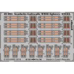 Eduard 49095 1/48 Seatbelts Luftwaffe WWII fighters STEEL Photo-Etched for Aircraft Photo etched set