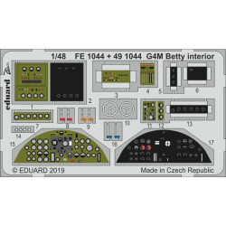 Eduard 491044 1/48 G4M Betty interior Photo-Etched for Aircraft Photo etched set