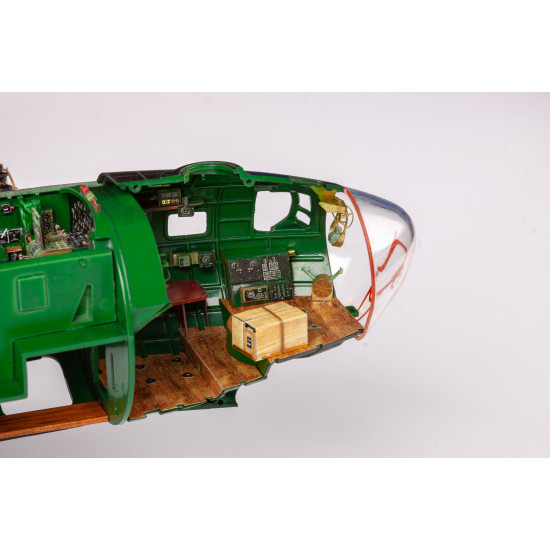 Eduard 491061 1/48 B-17G nose interior Photo-Etched for Aircraft Photo etched set