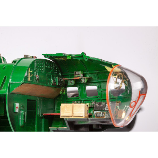 Eduard 491061 1/48 B-17G nose interior Photo-Etched for Aircraft Photo etched set