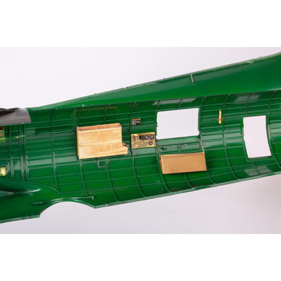 Eduard 491062 1/48 B-17G waist section Photo-Etched for Aircraft Photo etched set
