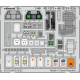Eduard 491273 1/48 F-22A Photo-Etched for Aircraft Photo etched set