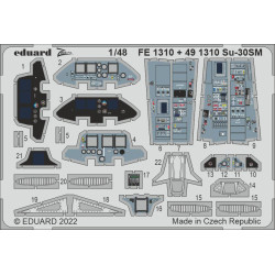 Eduard 491310 1/48 Su-30SM Photo-Etched for Aircraft Photo etched set