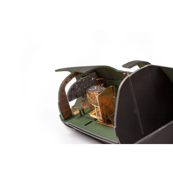 Eduard 491454 1/48 B-26B Marauder cockpit & nose interior Photo-Etched for Aircraft Photo etched set