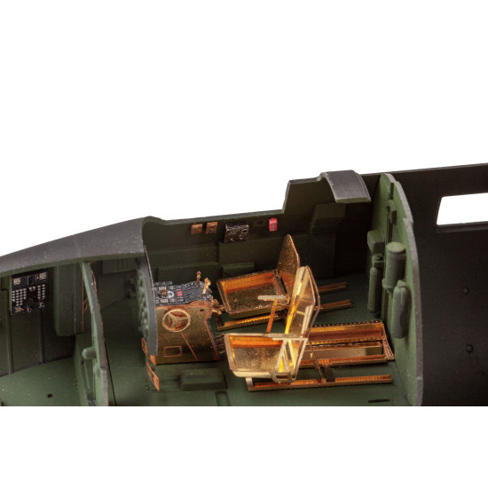 Eduard 491454 1/48 B-26B Marauder cockpit & nose interior Photo-Etched for Aircraft Photo etched set