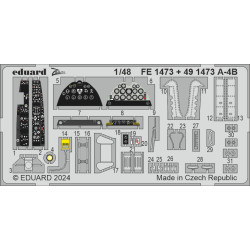 Eduard 491473 1/48 A-4B Photo-Etched for Aircraft Eduard 491473 1/48 A-4B Photo-Etched for Aircraft