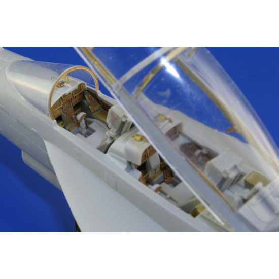 Eduard 49334 1/48 F/A-18F interior Photo-Etched for Aircraft Photo etched set