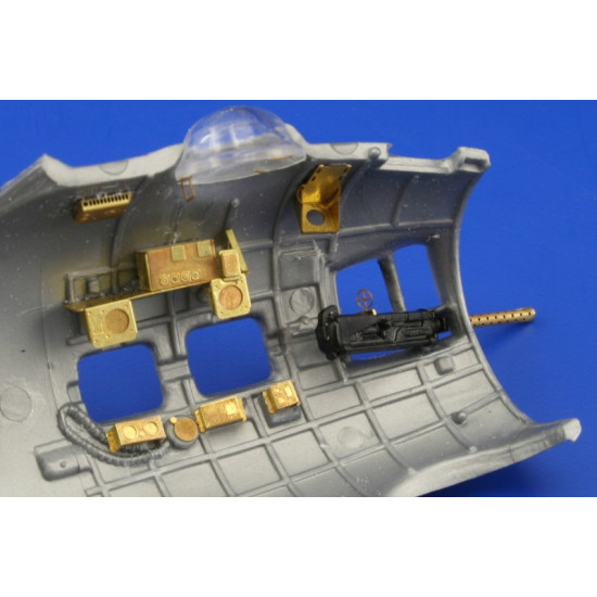 Eduard 49360 1/48 B-17G nose interior Photo-Etched for Aircraft Photo etched set