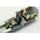 Eduard 49605 1/48 F-4B seatbelts Photo-Etched for Aircraft Photo etched set Eduard 49605 1/48 F-4B seatbelts Photo-Etched for Aircraft Photo etched set